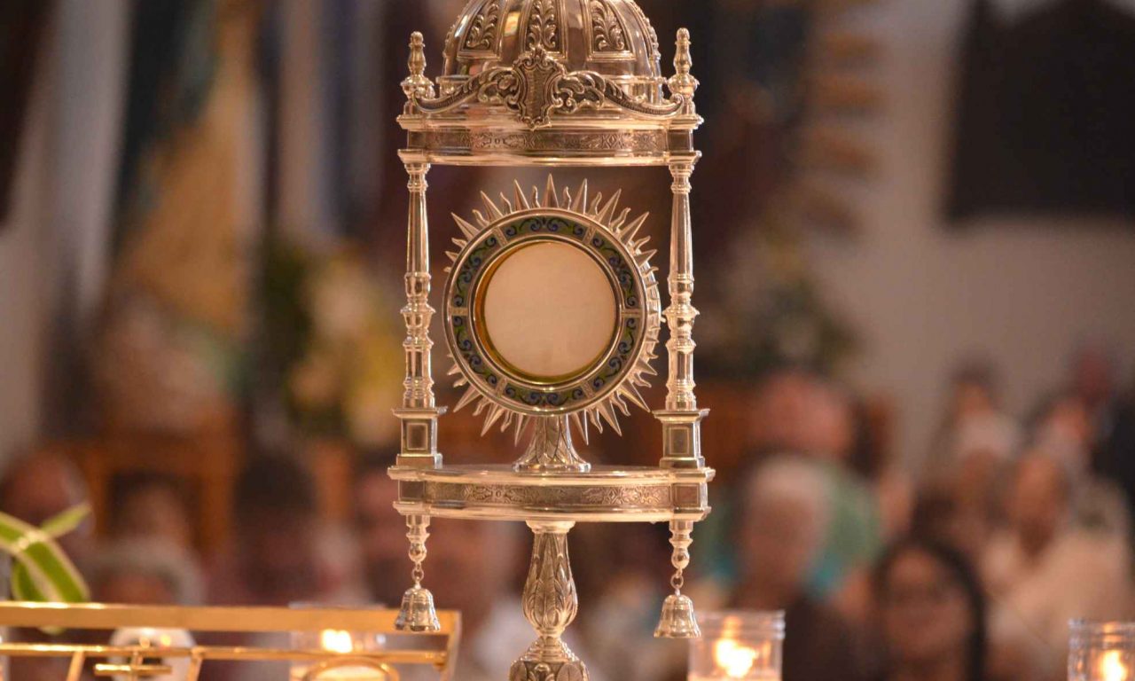 Oración ante Jesús Sacramentado
