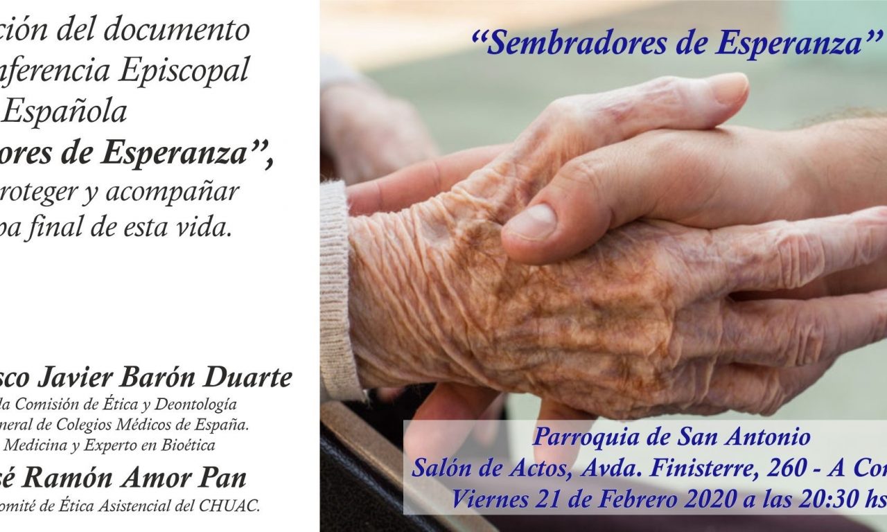 Presentación del documento de la CEE “Sembradores de esperanza”