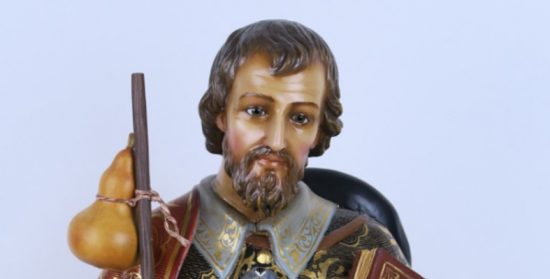 Visita de la imagen-relicario de Santiago Peregrino