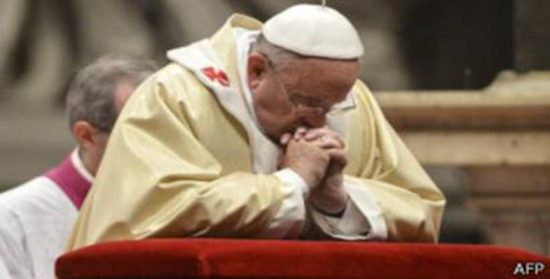 Intenciones del Papa y de la CEE para el mes de febrero