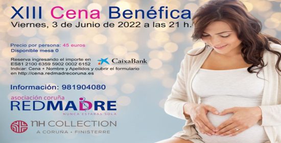 Cena Benéfica Red Madre A Coruña