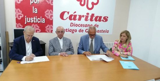 Convenio de colaboración entre Cáritas y el Colegio de Ópticos