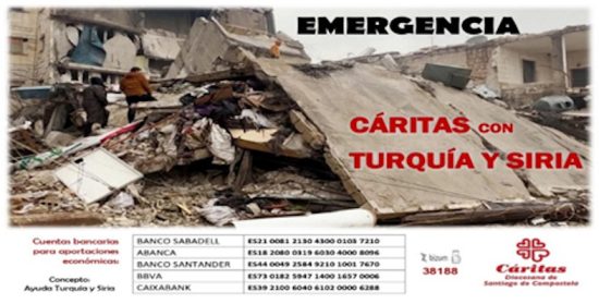 Campaña de emergencia “Cáritas con Turquía y Siria”