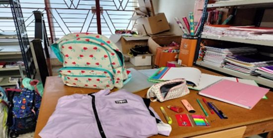 Primeras entregas de material escolar de la campaña 2023/2024