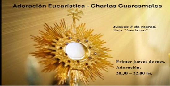 Adoración Eucarística marzo 2024