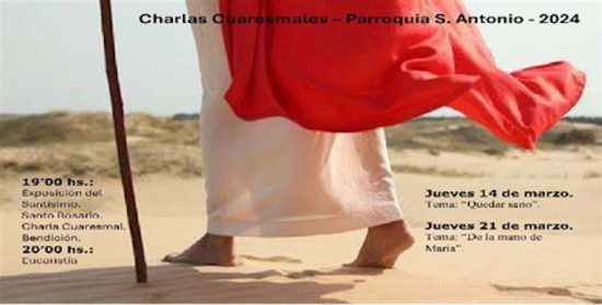 Charlas Cuaresmales marzo 2024