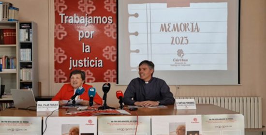 Presentación de la Memoria 2023 de Cáritas Diocesana de Santiago de Compostela