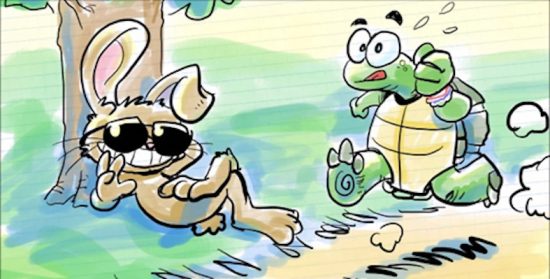 Cuentos con moraleja: “La liebre y la tortuga”