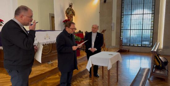 Toma de posesión del nuevo Vicario Episcopal de A Coruña