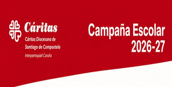 Campaña material escolar Cáritas A Coruña