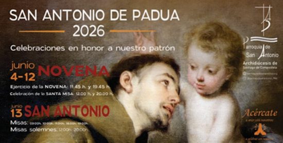 Novena y fiesta patronal San Antonio 2026