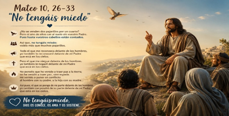 Comentario al XII Domingo del Tiempo Ordinario